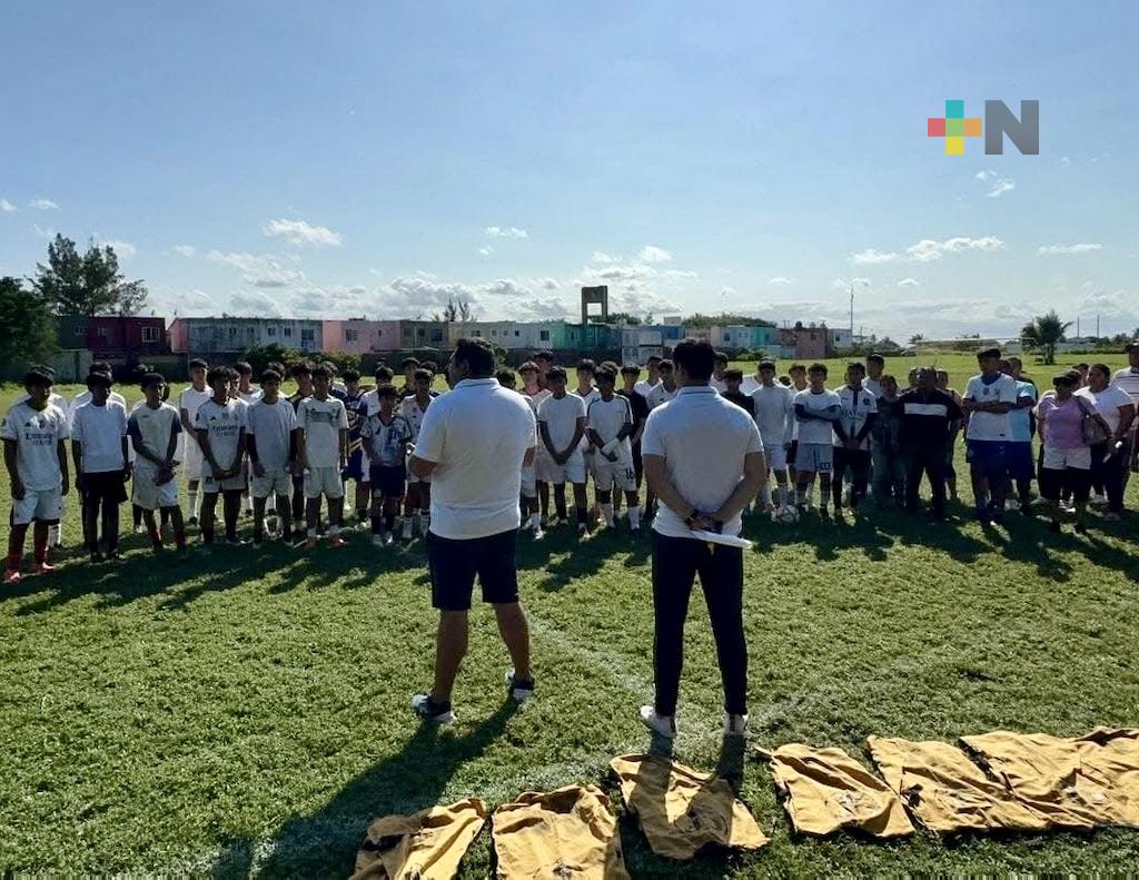 Club Puebla realizó visoría de talento en Coatzacoalcos