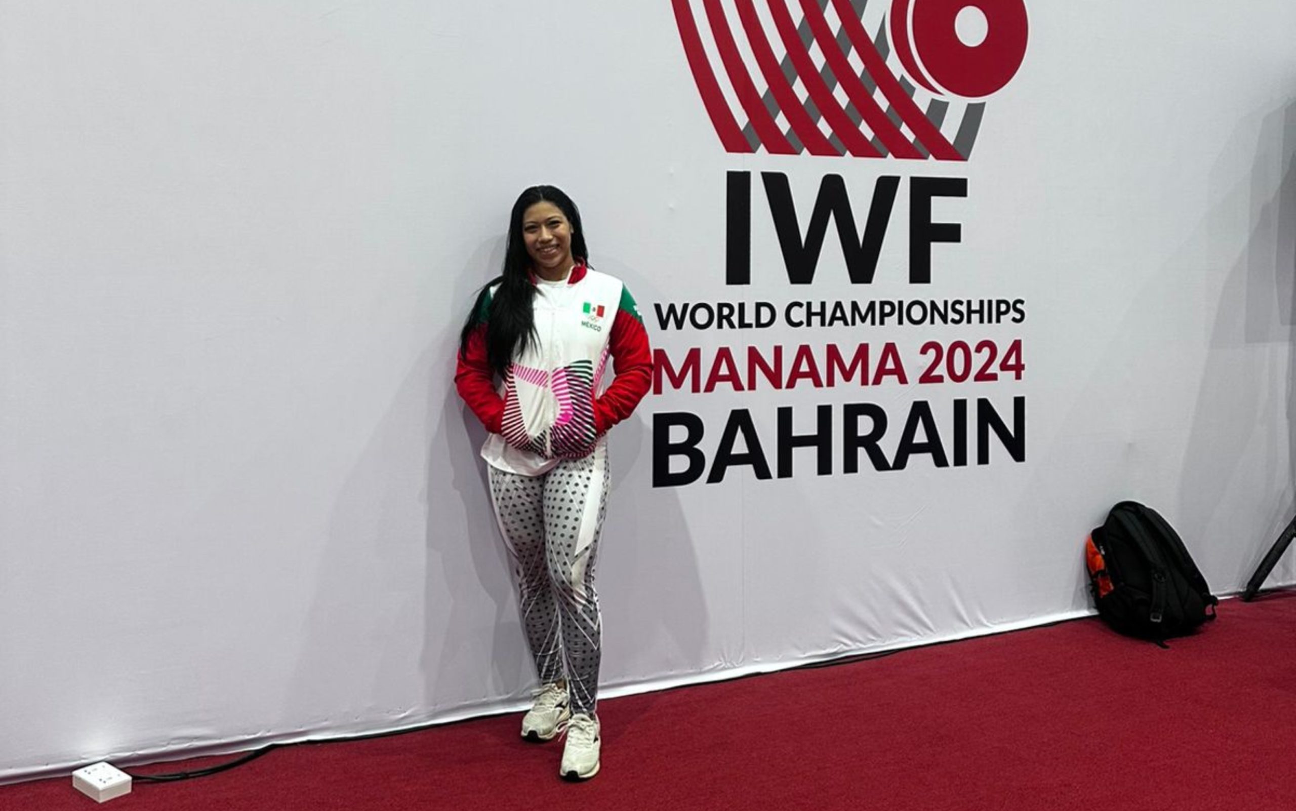 Por entrar en acción Jessica Jarquín en mundial de halterofilia de Baréin