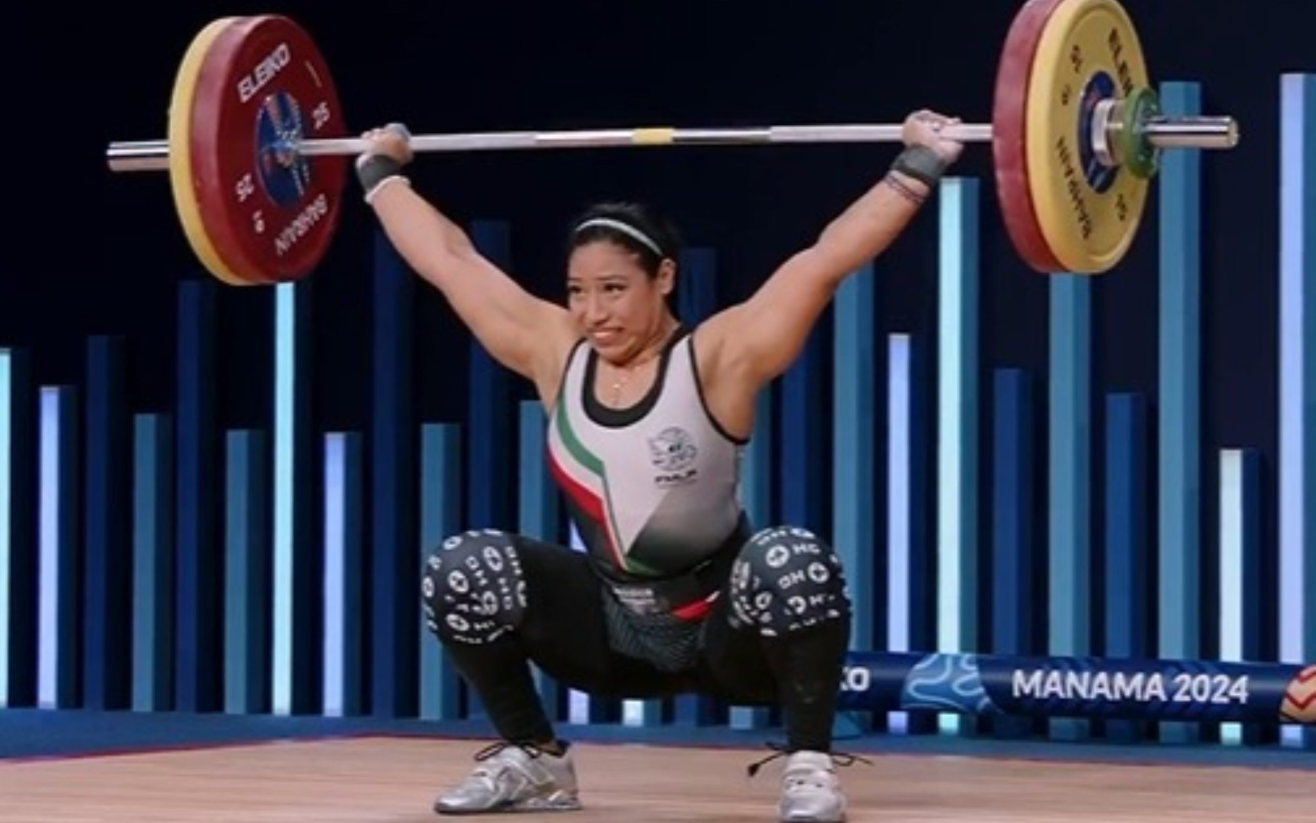 Jessica Jarquín logró séptimo lugar en mundial de halterofilia