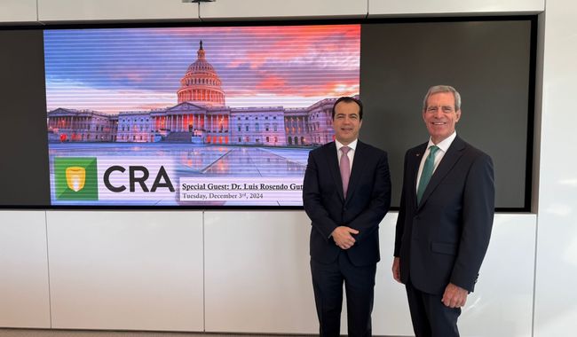 Realiza subsecretario de Comercio Exterior, comisión de trabajo a Washington
