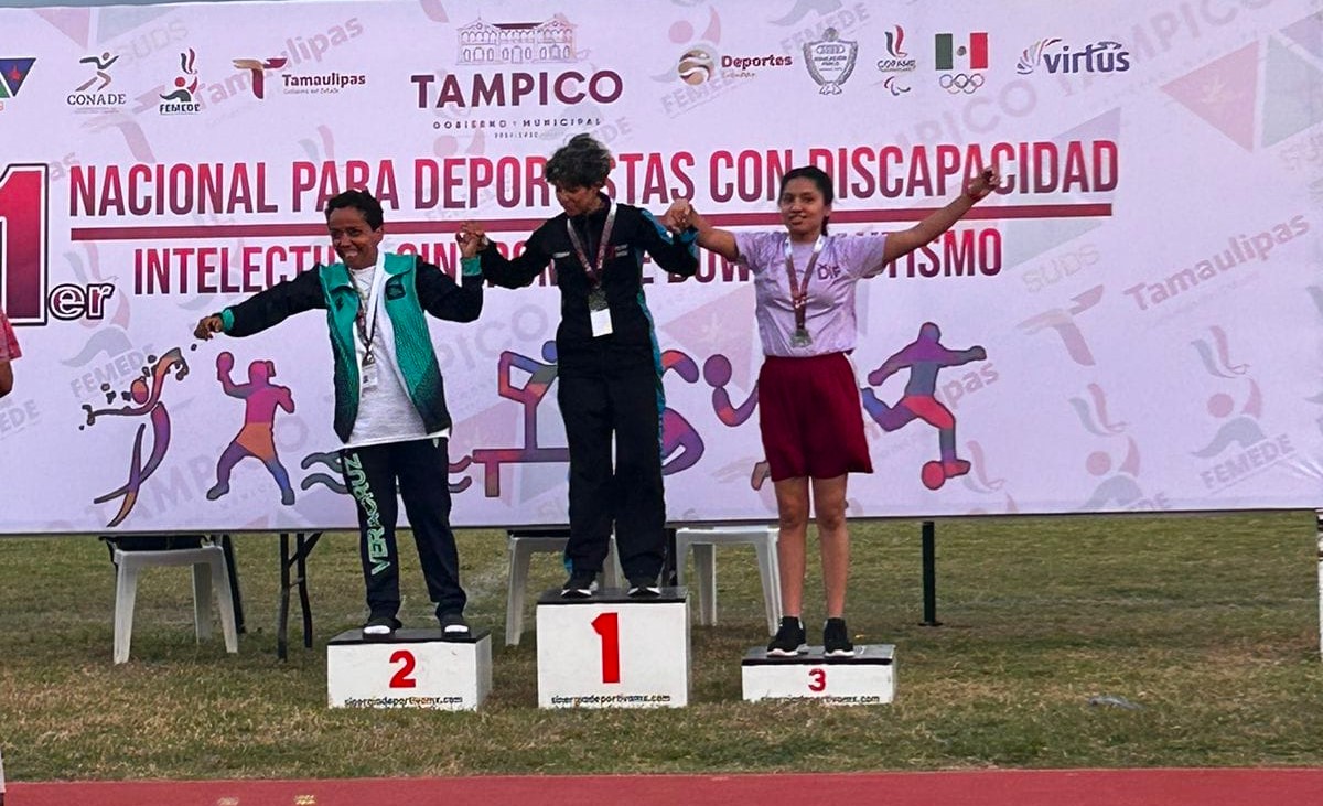 Cumple Veracruz en Nacional para deportistas con discapacidad intelectual y Down