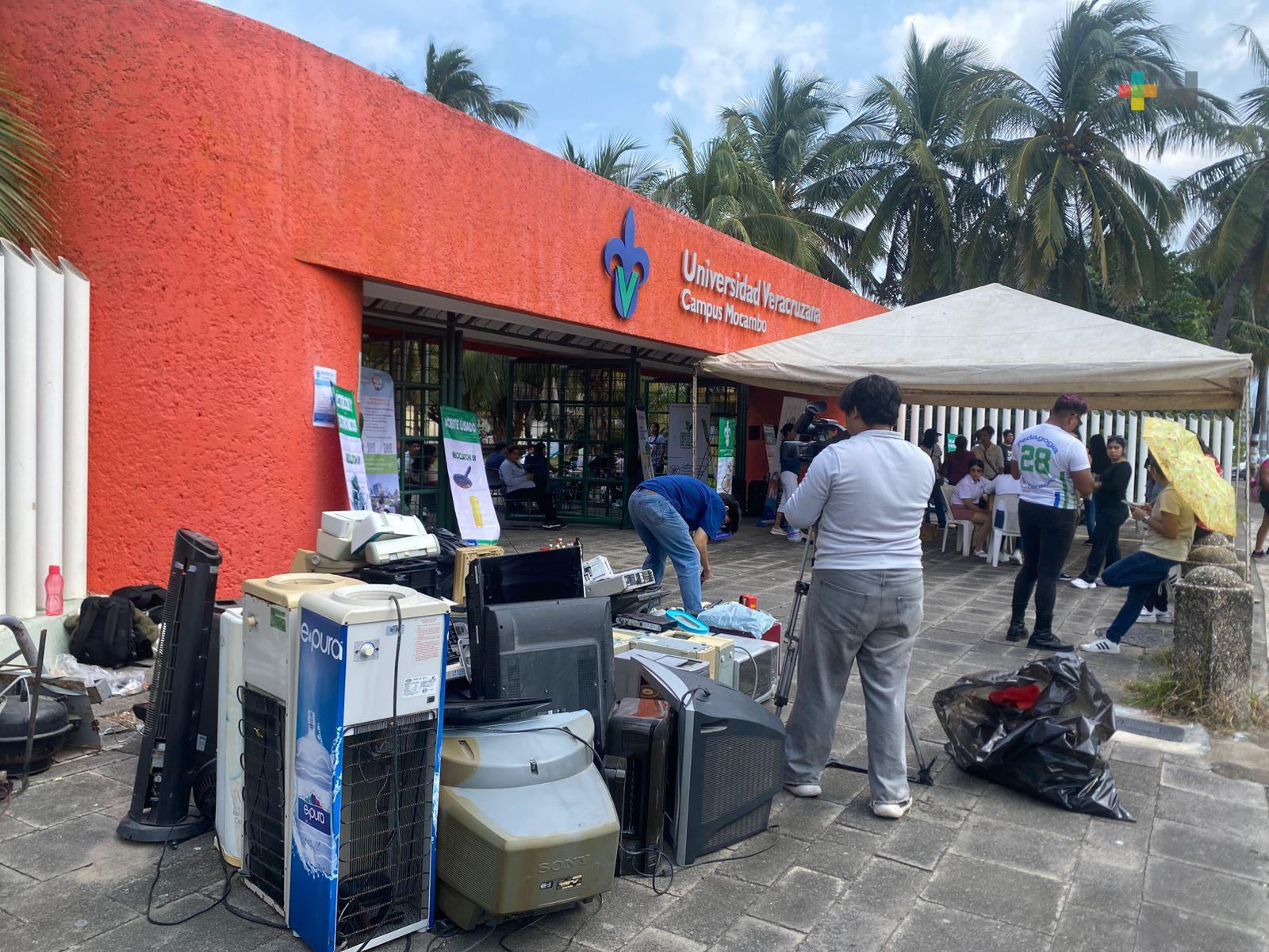 Se llevó a cabo el Reciclatón UV 2024 en región Veracruz