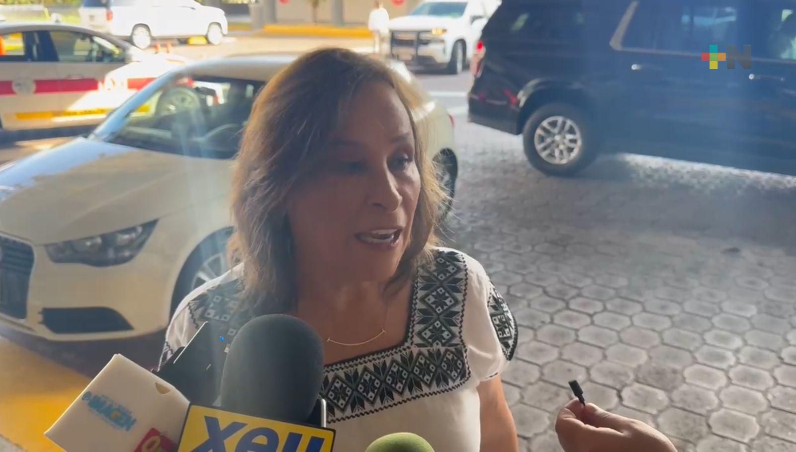 Rocío Nahle se reúne con representantes de la industria de la construcción