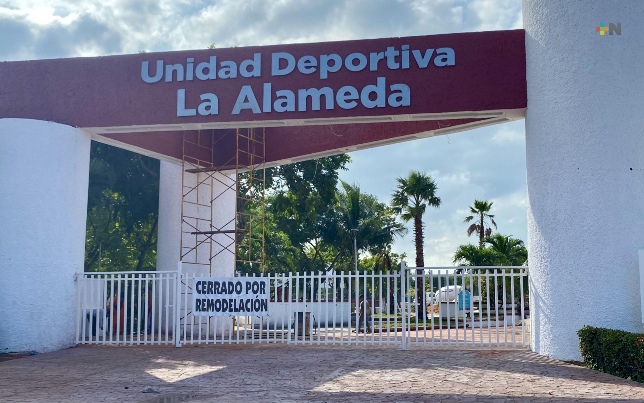Por concluir remodelación de escenarios deportivos de Coatza