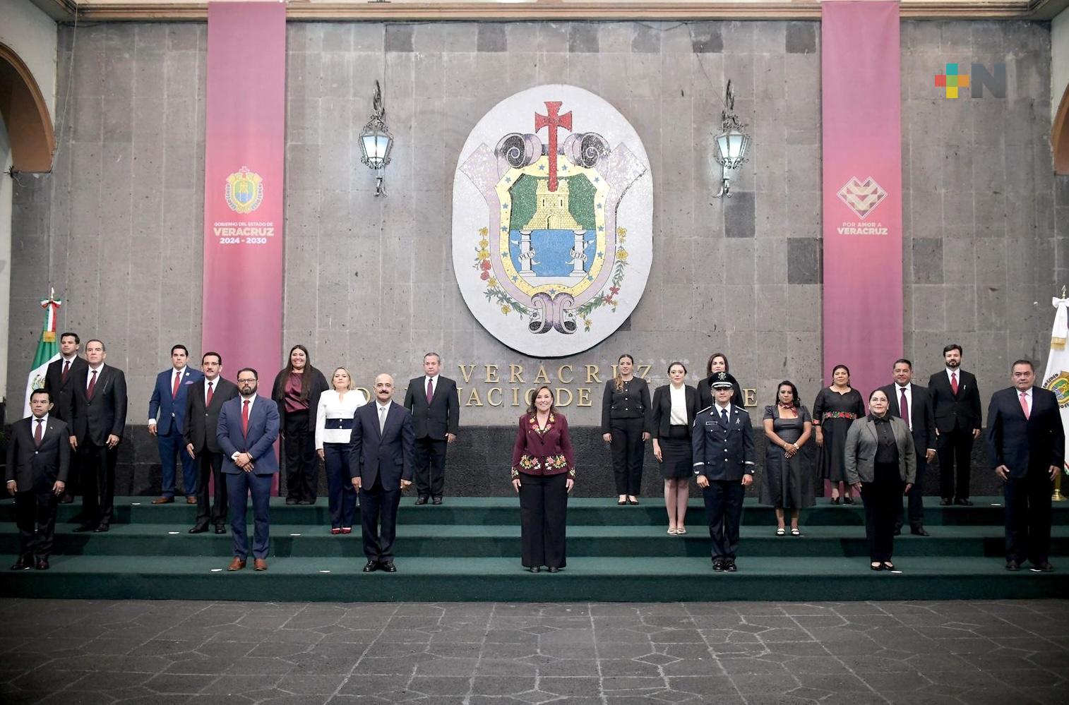 Con gabinete paritario, reafirma Rocío Nahle gobierno cercano, eficiente y al servicio de Veracruz