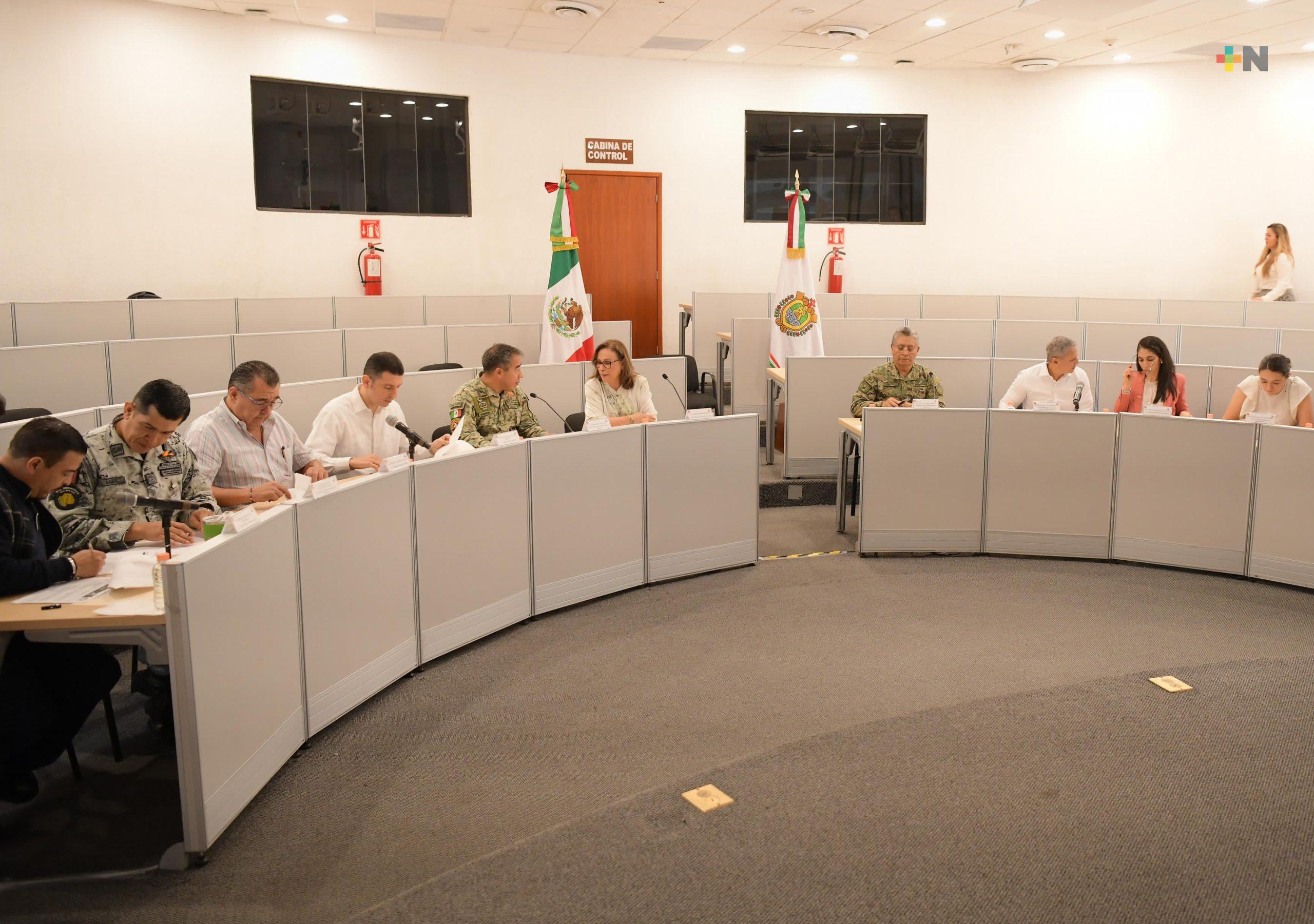 Mesa de seguridad estatal sesiona en instalaciones de La Boticaria