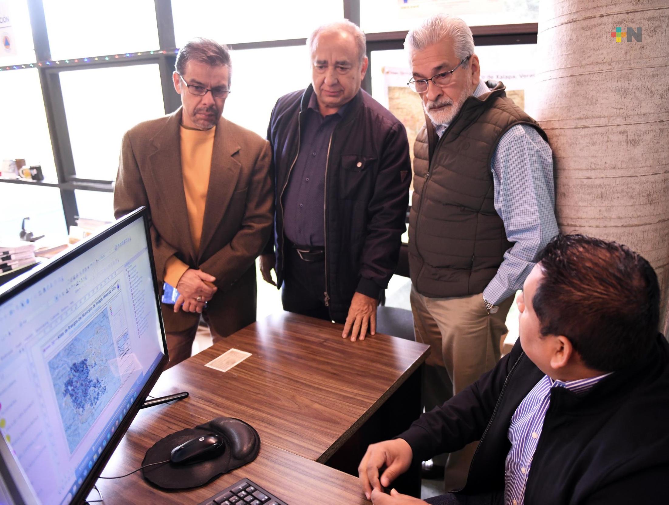 Reconoce Alberto Islas trabajo que realiza PC Municipal