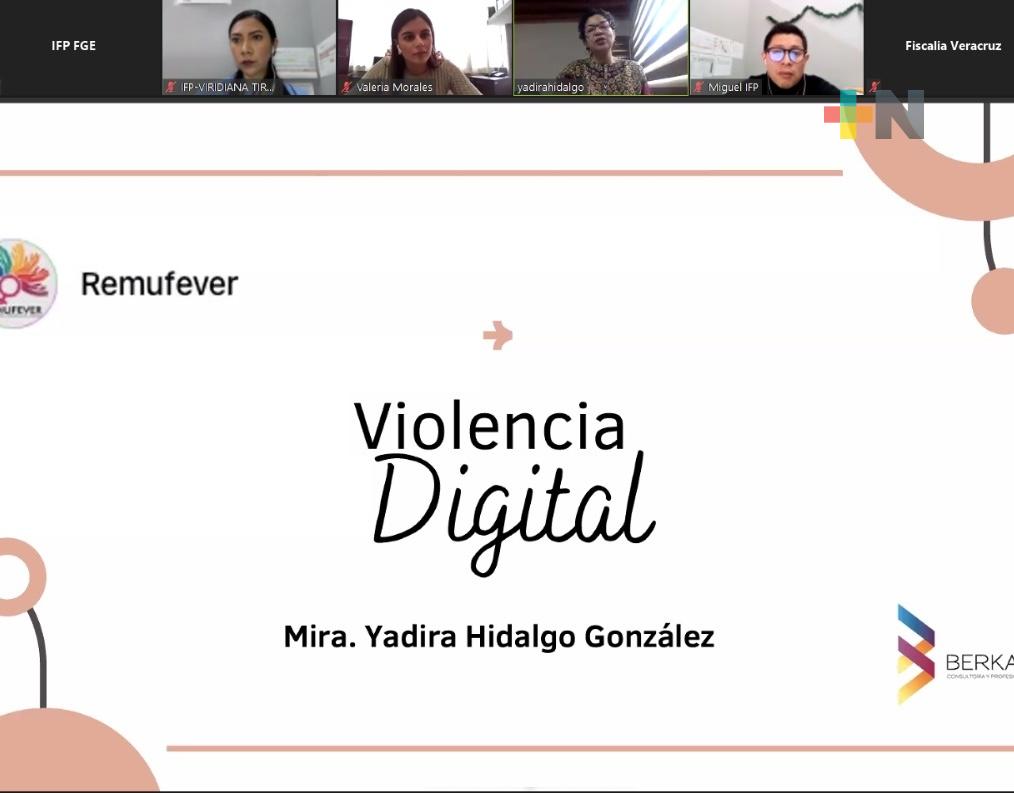 FGE realiza capacitación sobre «Violencia Digital»