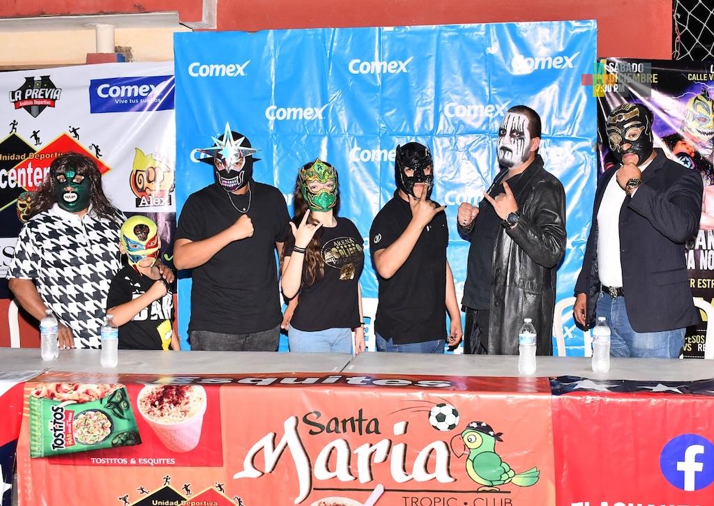 Presentan función de Lucha Libre «Escándalo en Zona Norte!