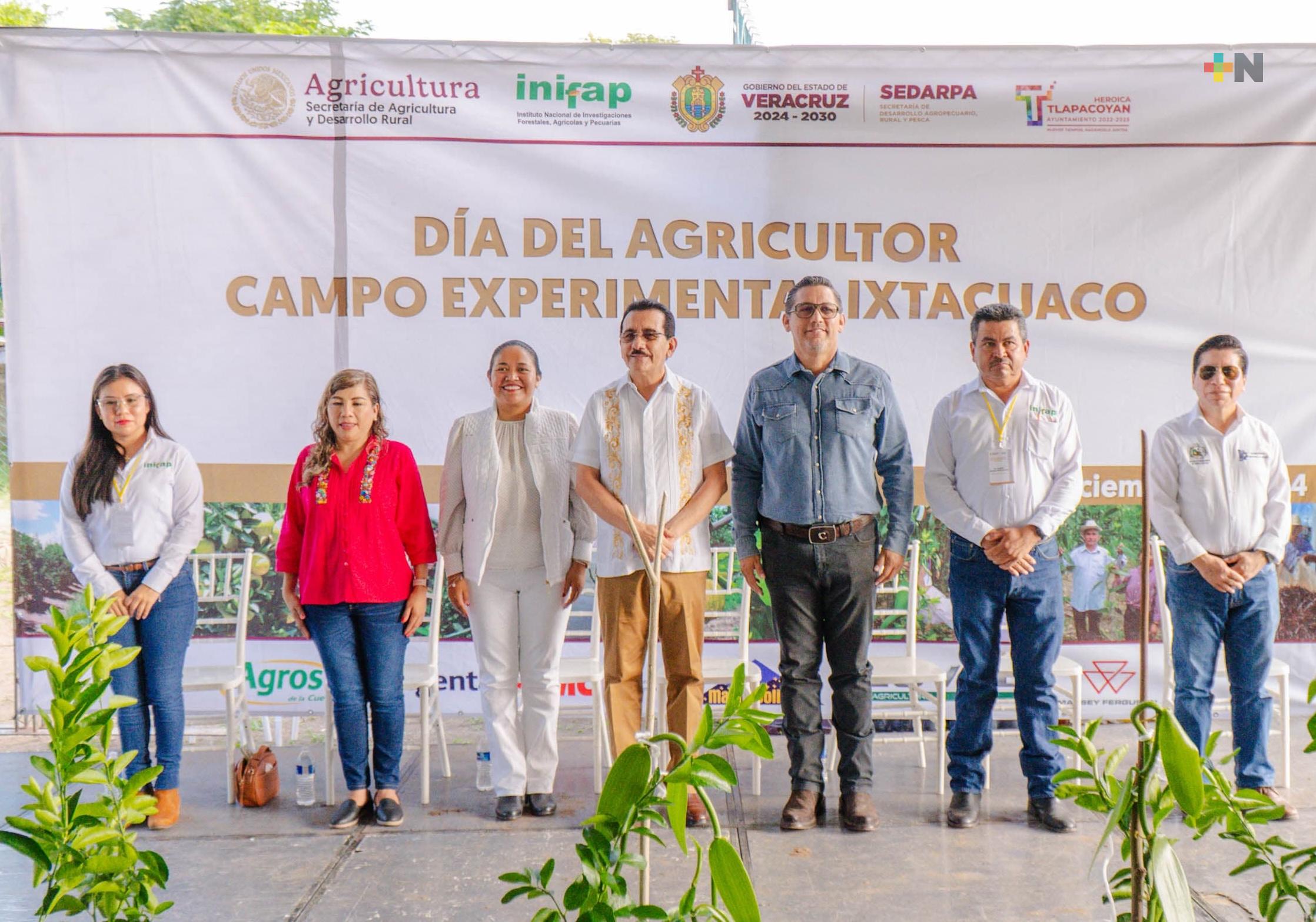 Exitoso Día del Agricultor en el campo experimental Ixtacuaco de Tlapacoyan