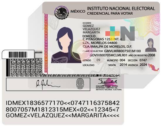 Cambio de credencial del INE