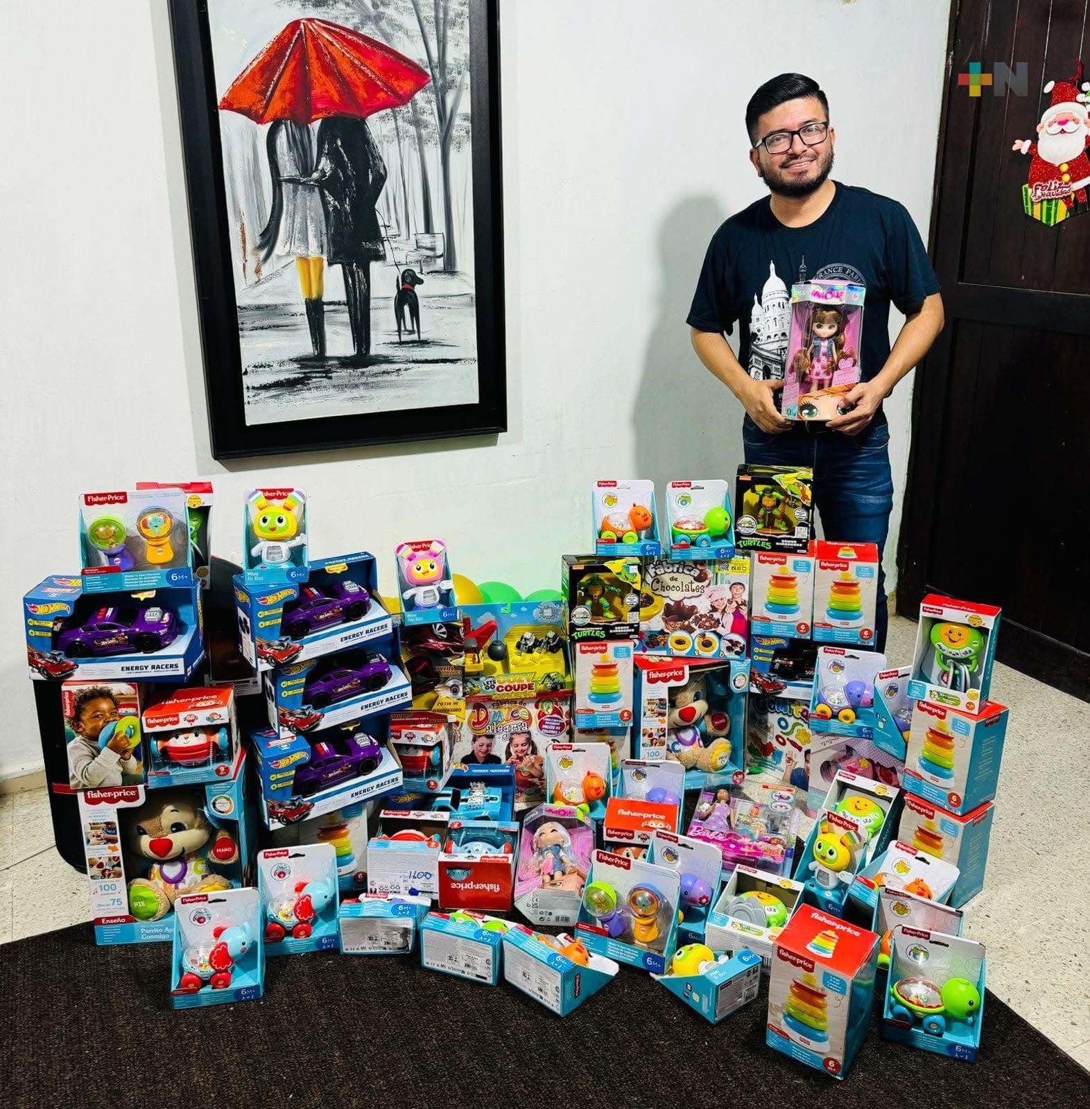 Realiza colecta «Coatza VIHve» para niños