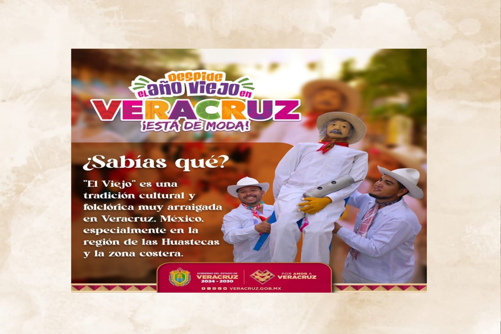 Invita Gobierno de Veracruz a gran desfile de Año Nuevo