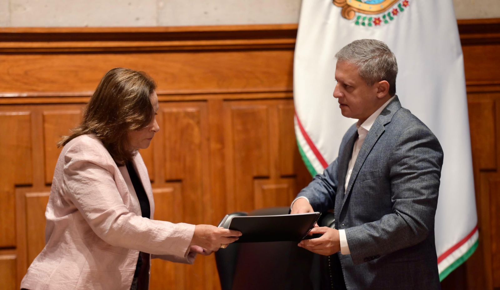 Evalúa Rocío Nahle seguridad y movilidad carretera