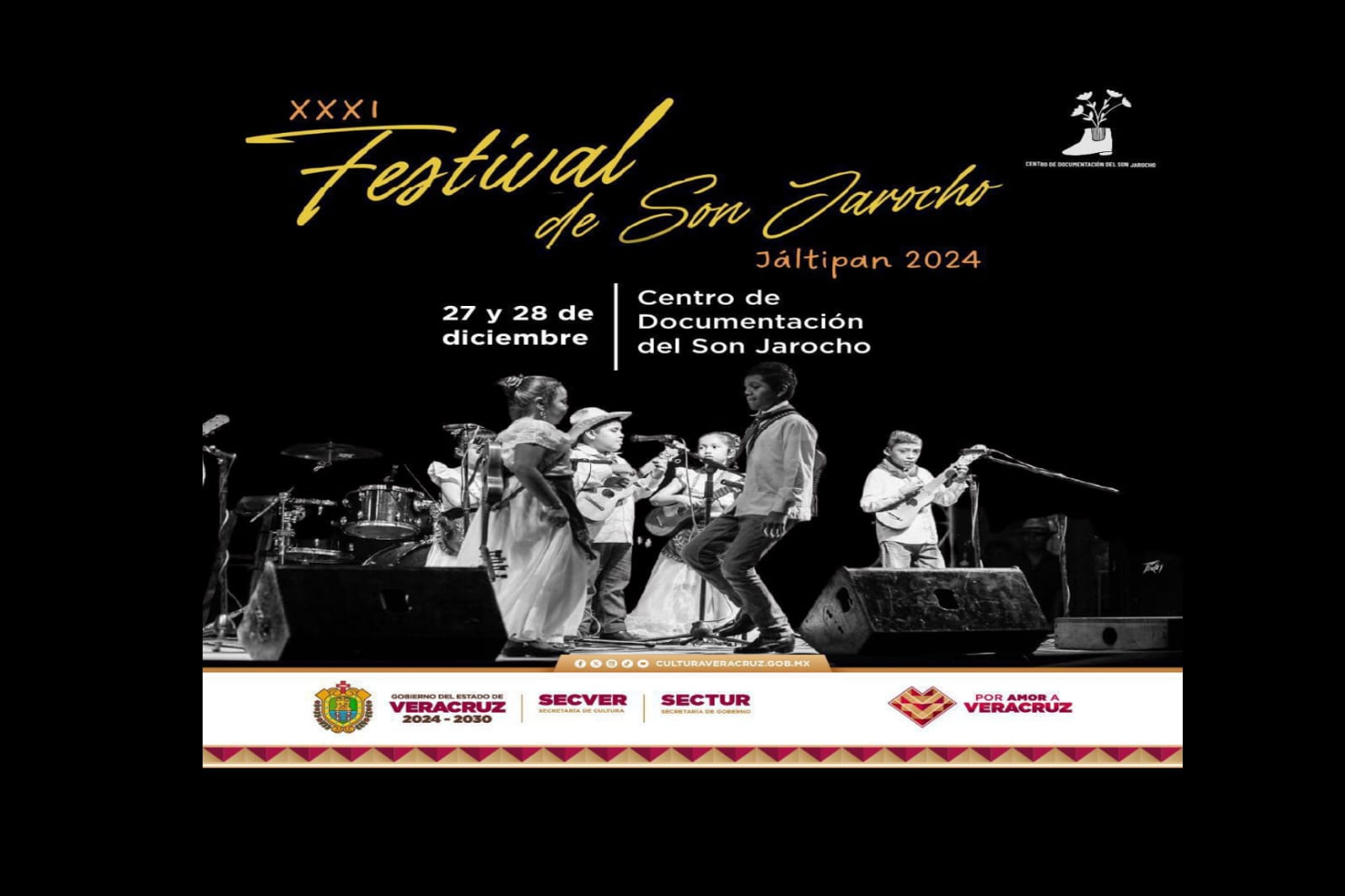 Con sus más grandes exponentes, celebra Jáltipan 31 años del Festival de Son Jarocho