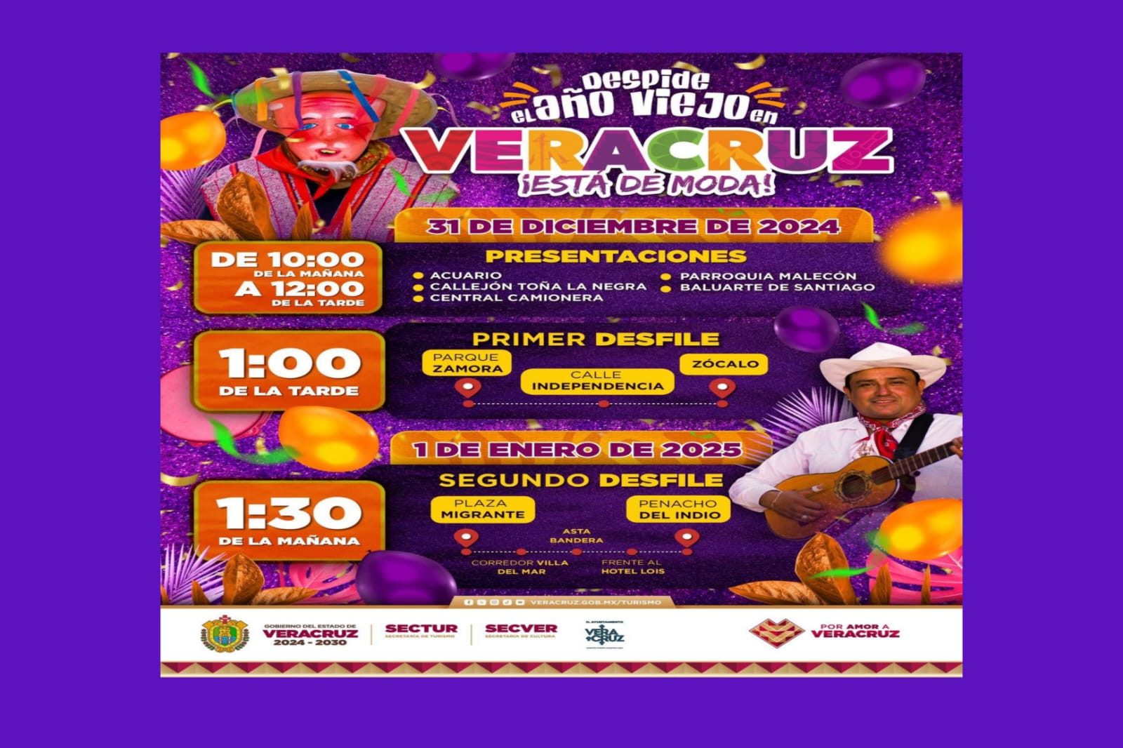 Gran despliegue de seguridad para las festividades de fin de año en el puerto de Veracruz