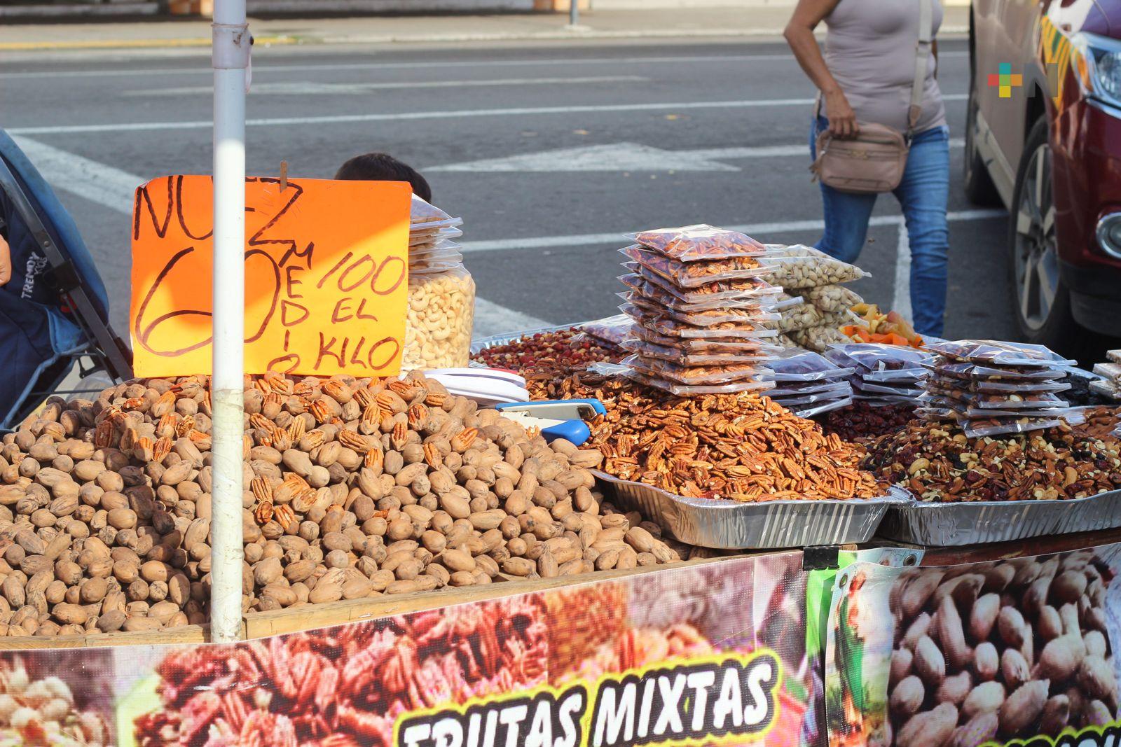 Frutos secos se cotizan por época navideña