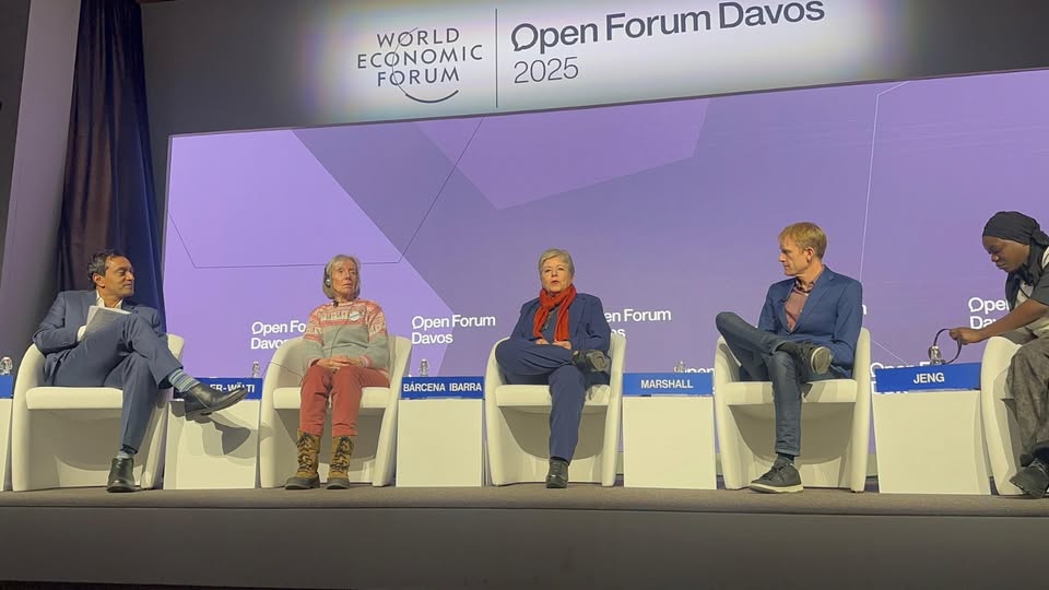 Secretaria Bárcena participa en el Foro Económico Mundial en Davos, Suiza