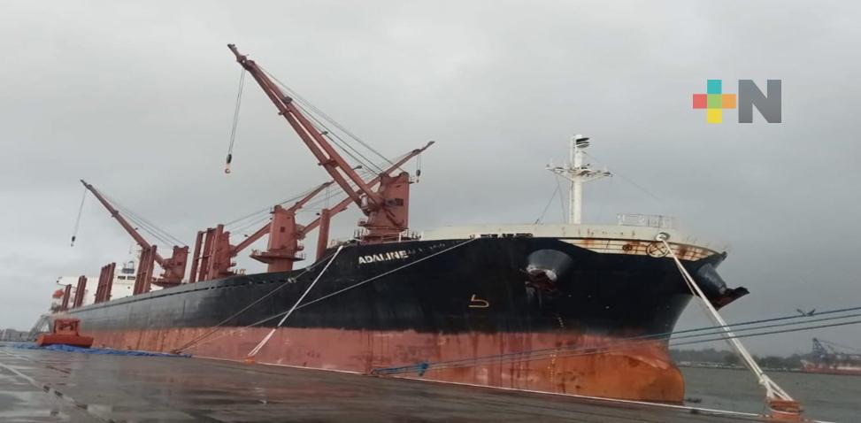 Por condiciones climáticas cierran a la navegación puerto de Coatzacoalcos