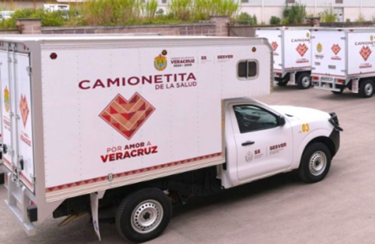 Camionetitas de la Salud enfocadas a distribuir medicamentos en 11 rutas de Veracruz