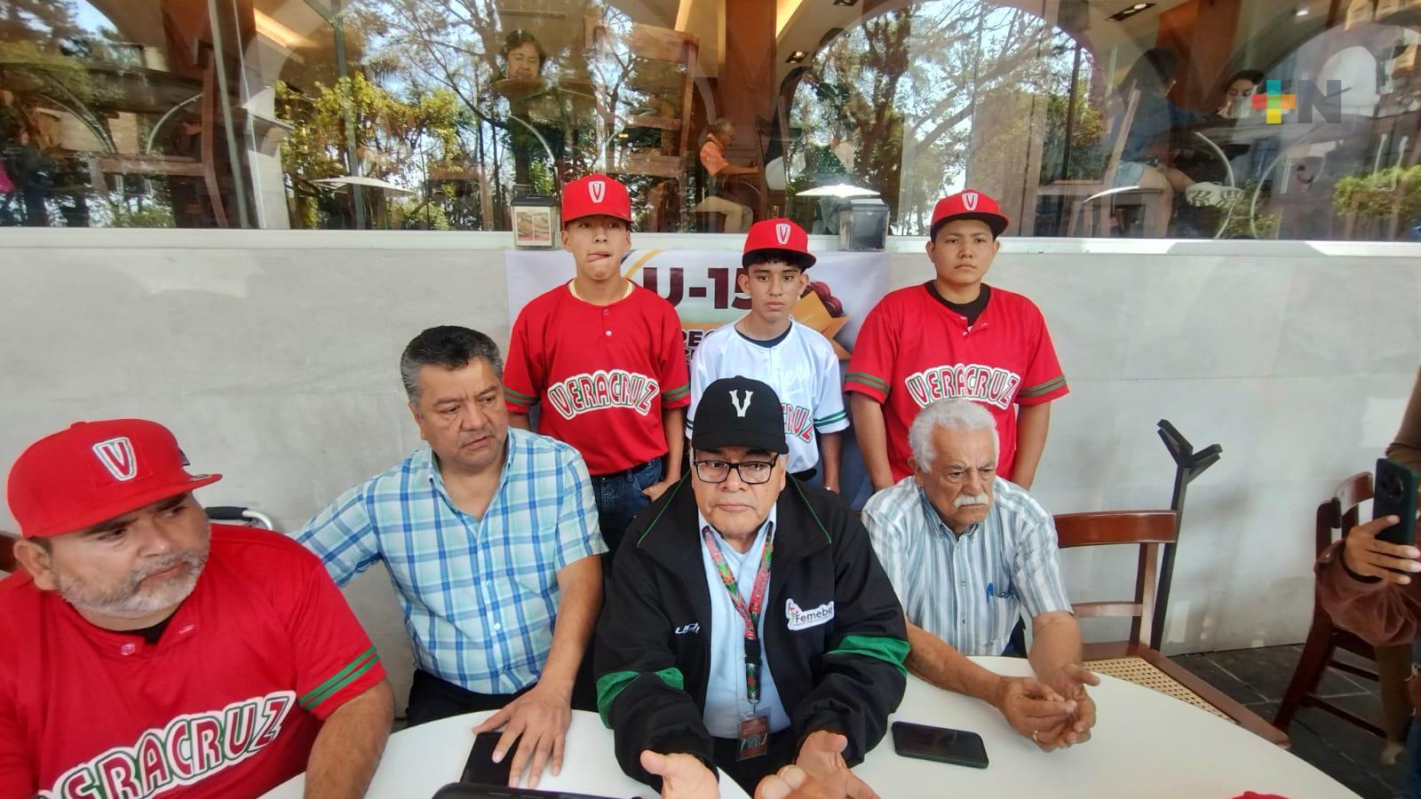 Presentaron en Xalapa el nacional de beisbol a celebrarse en Catemaco y Hueyapan
