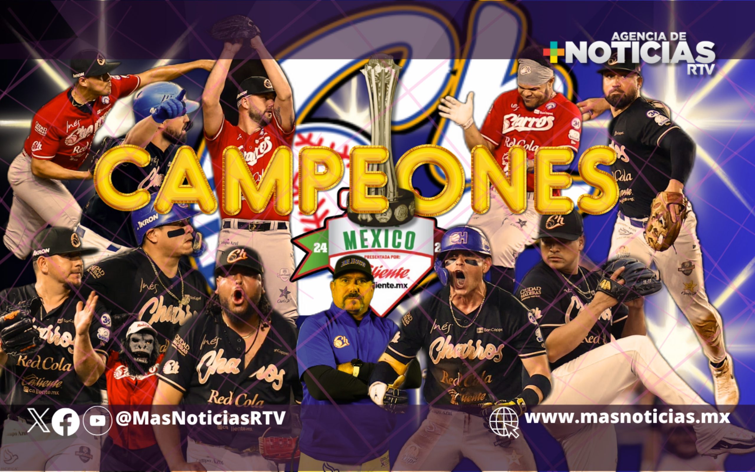 Charros de Jalisco representará a México en la Serie del Caribe
