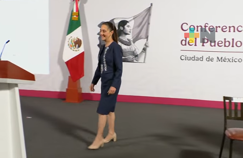 Con Estados Unidos colaboración y coordinación con respeto mutuo: Presidenta