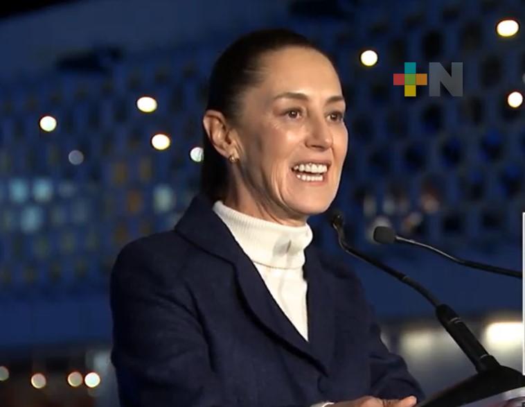 Claudia Sheinbaum preside reapertura de segundo piso del MNA; destaca grandeza cultural de pueblos originarios