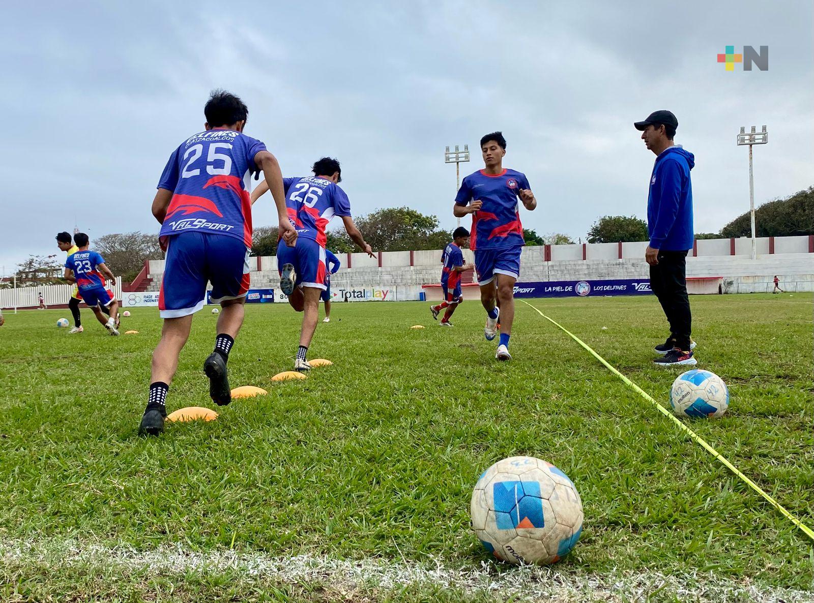 Deportivo Delfines de Coatzacoalcos se prepara para la Copa Conecta