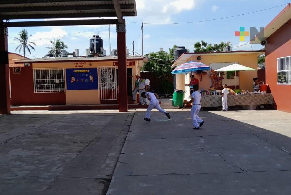 Escuelas del municipio de Veracruz sin daños durante vacaciones decembrinas