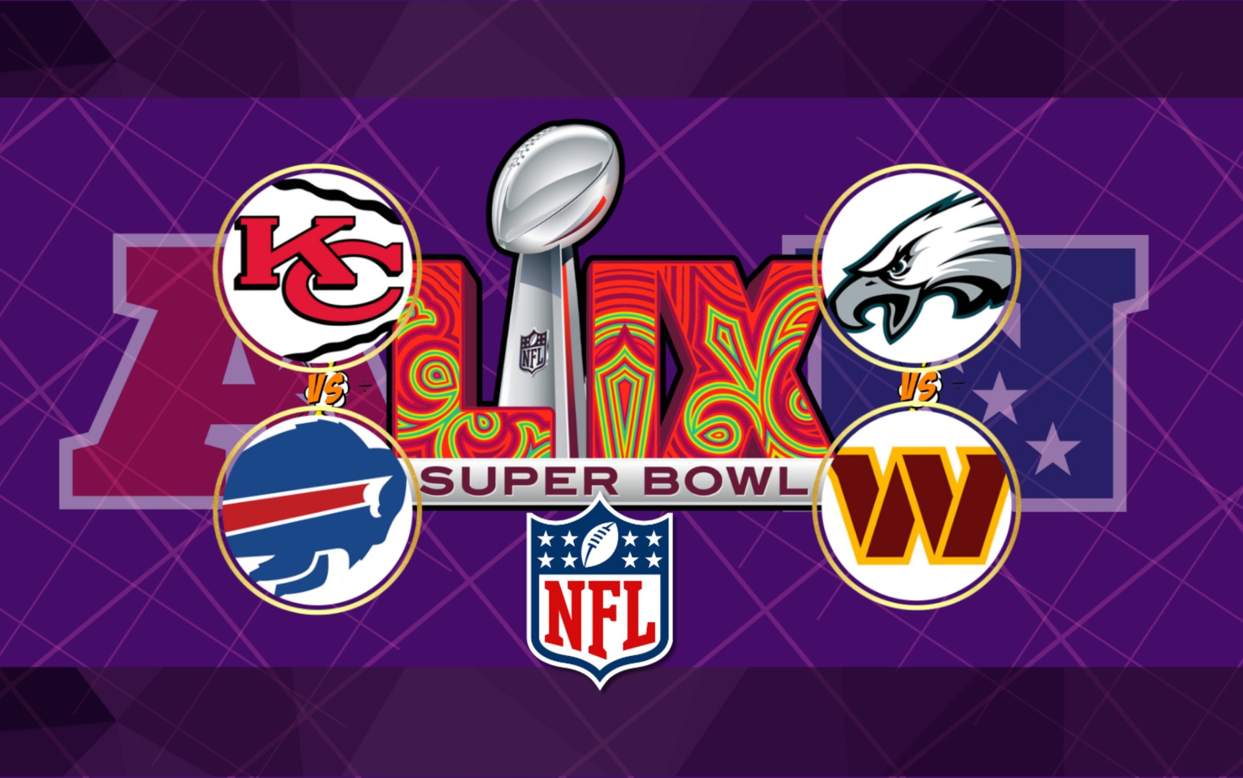 ¿Quiénes llegarán al Super Bowl LIX?