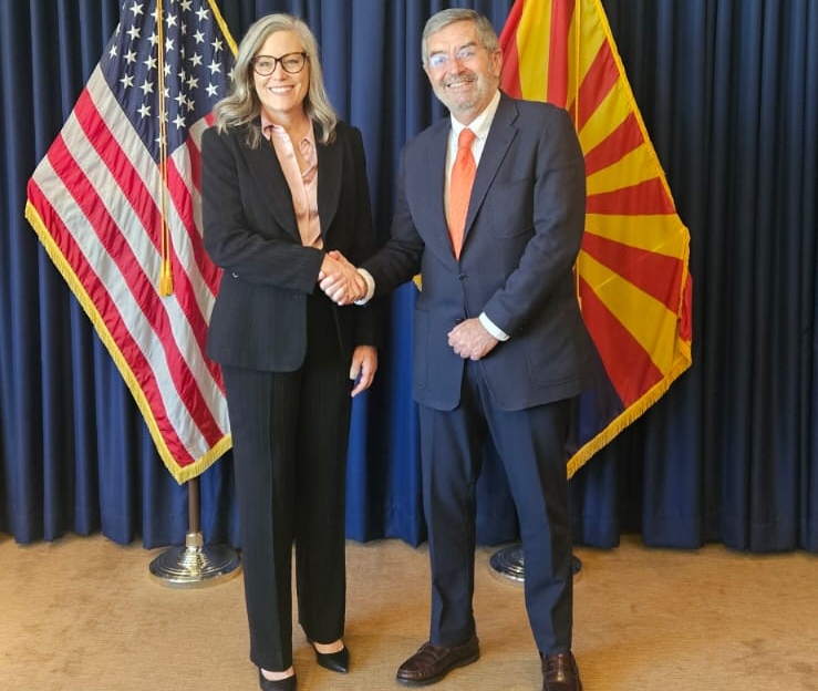 Fortalece canciller De la Fuente relación bilateral con autoridades de Arizona