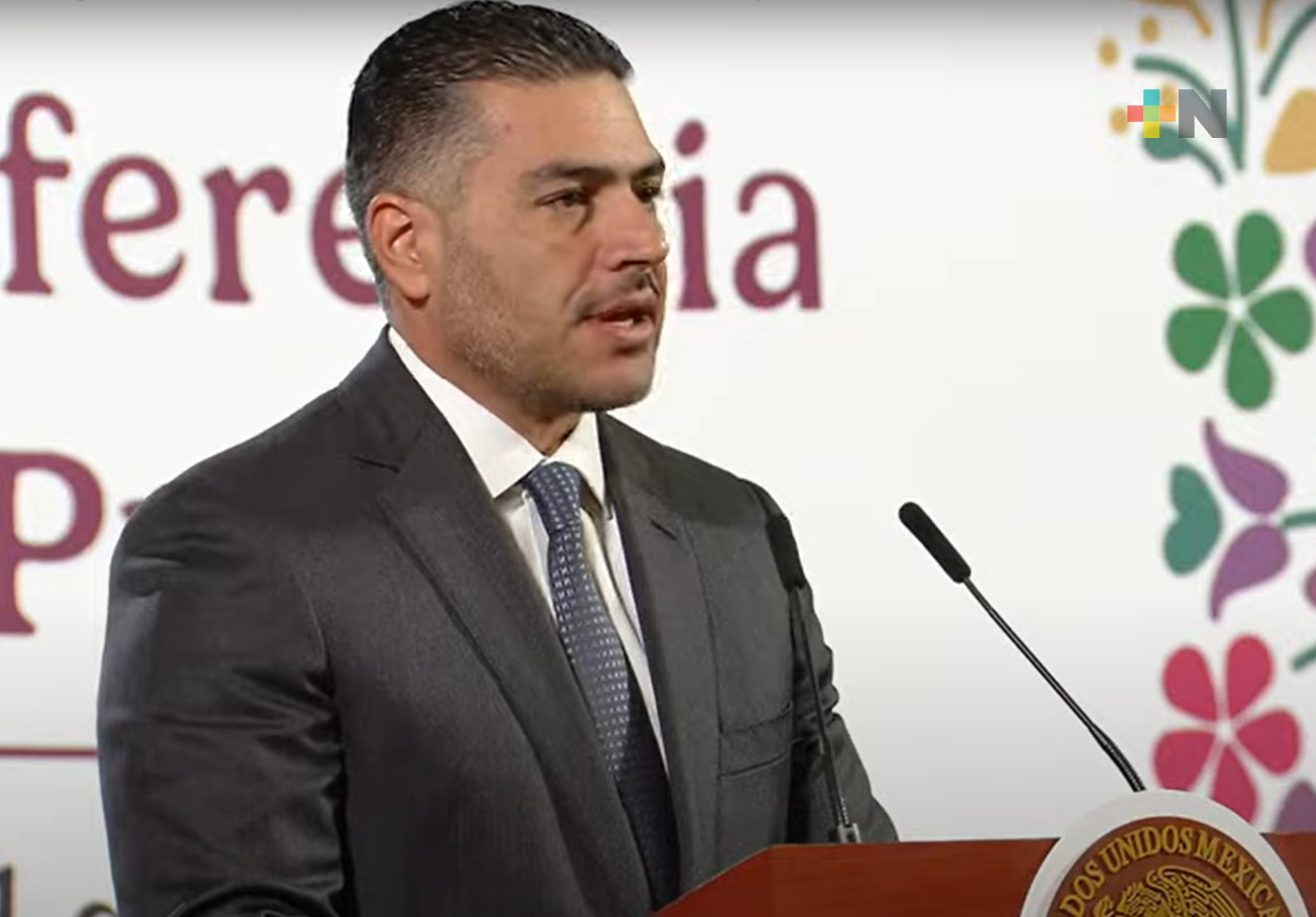 García Harfuch presenta en mañanera resultados de Estrategia Nacional de Construcción de Paz