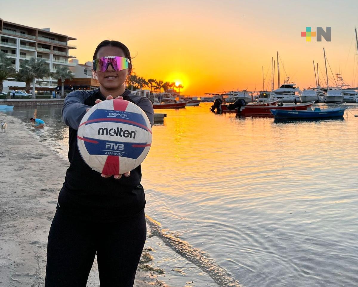 Listas dos voleibolistas de playa veracruzanas para al mundial de Loutraki, Grecia
