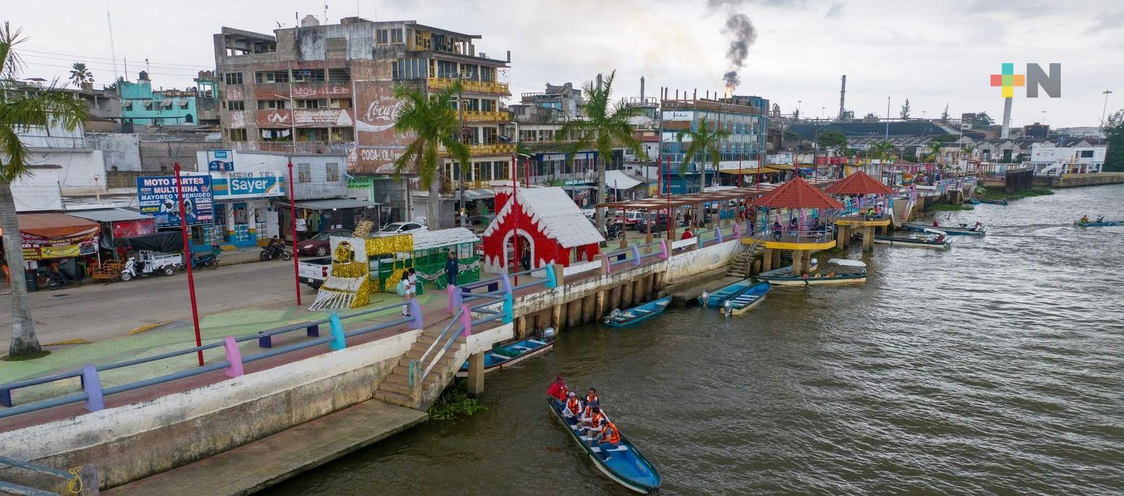 PC realiza dictamen sobre afectaciones en malecón de Minatitlán