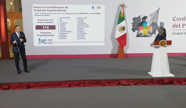 Claudia Sheinbaum señala que continúan denuncias ante FGR por fraudes en Infonavit