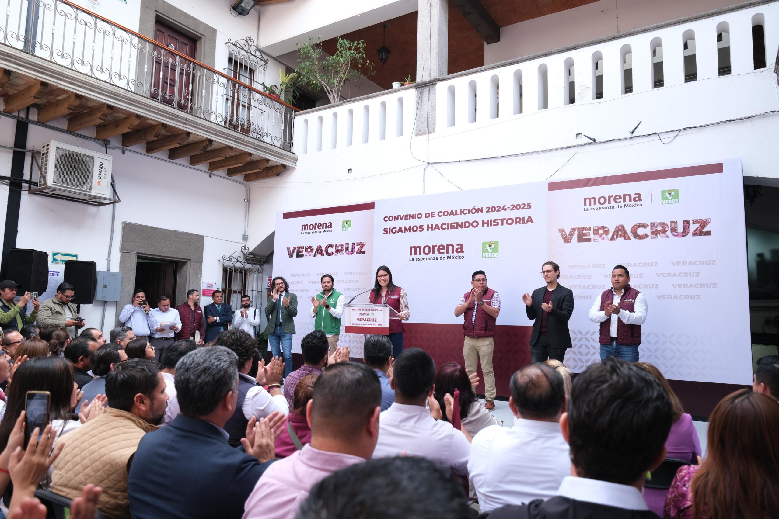 Se registra ante OPLE coalición “Sigamos haciendo Historia»