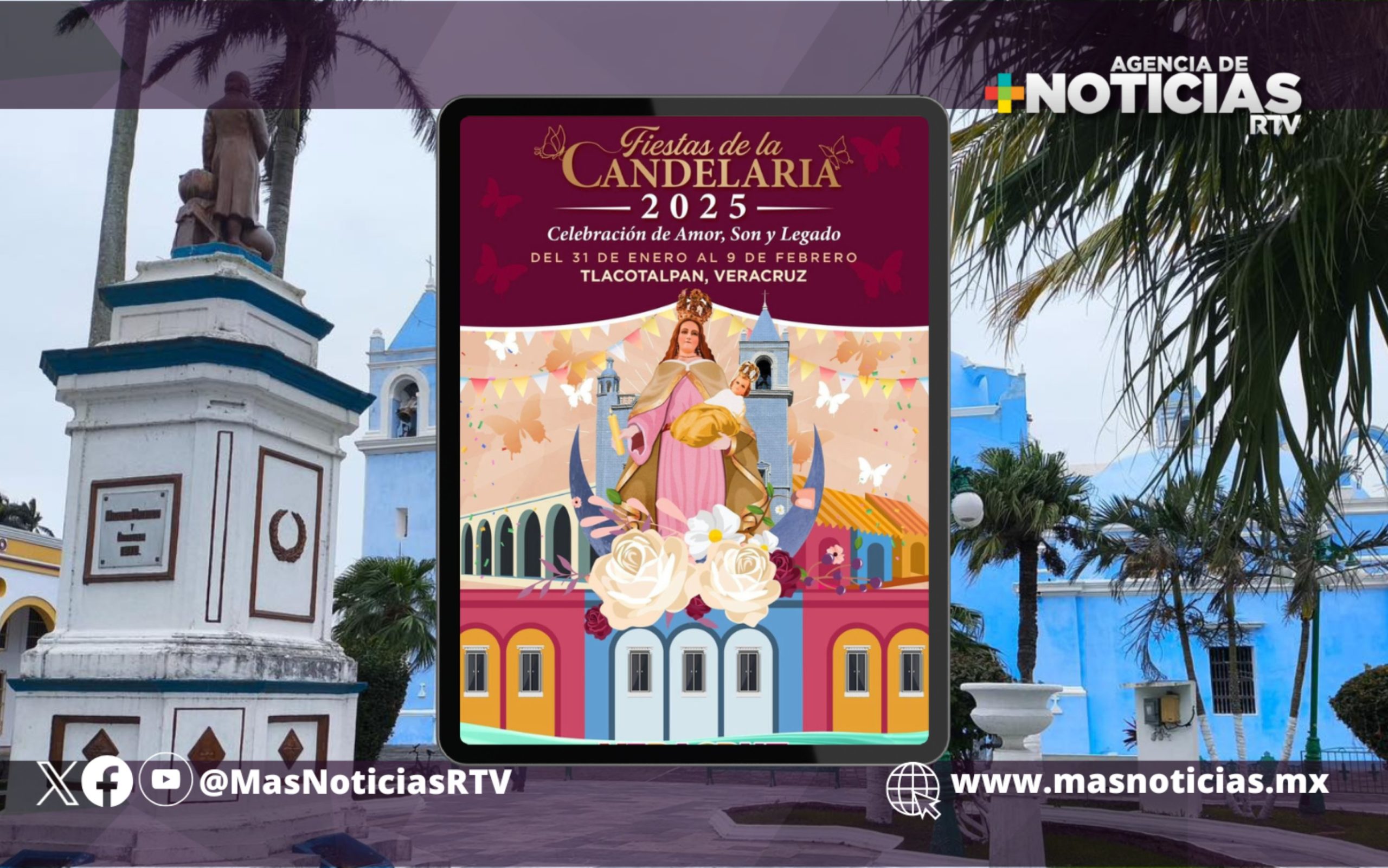 Conoce el programa de actividades de las fiestas de La Candelaria 2025