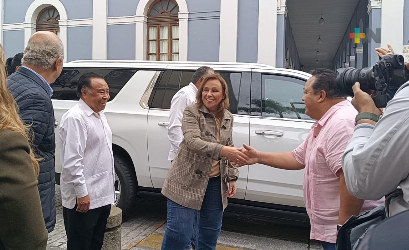 Gobernadora Rocío Nahle García presidió mesa de Coesconpaz en Córdoba