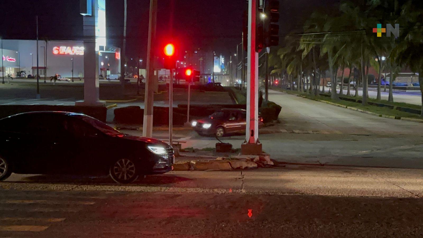 Coatzacoalcos presenta grave problema de semaforización
