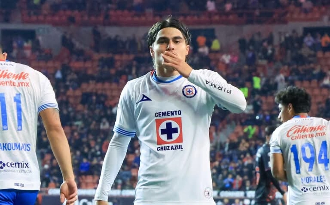 Cruz Azul vence a Xolos, Luka Romero hizo su primer gol en México