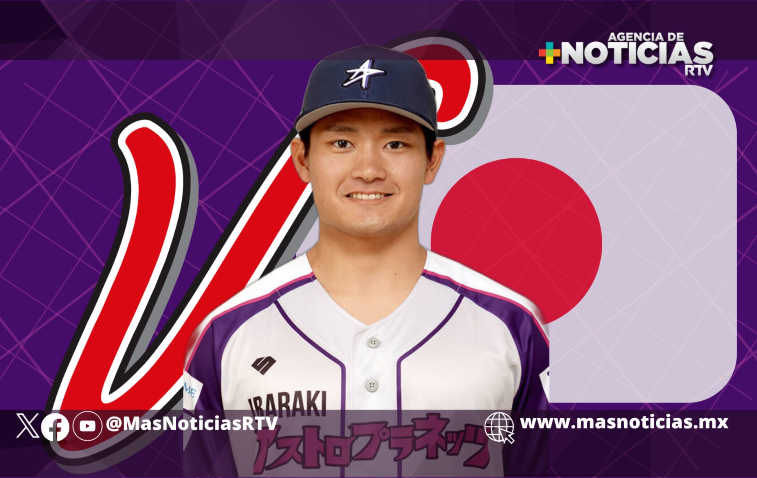 Lanzador japonés jugará con El Águila de Veracruz