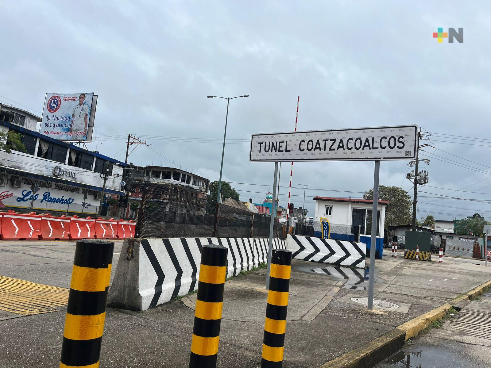 Se actualiza peaje de túnel sumergido de Coatza; autos, dos pesos más y uno a motos