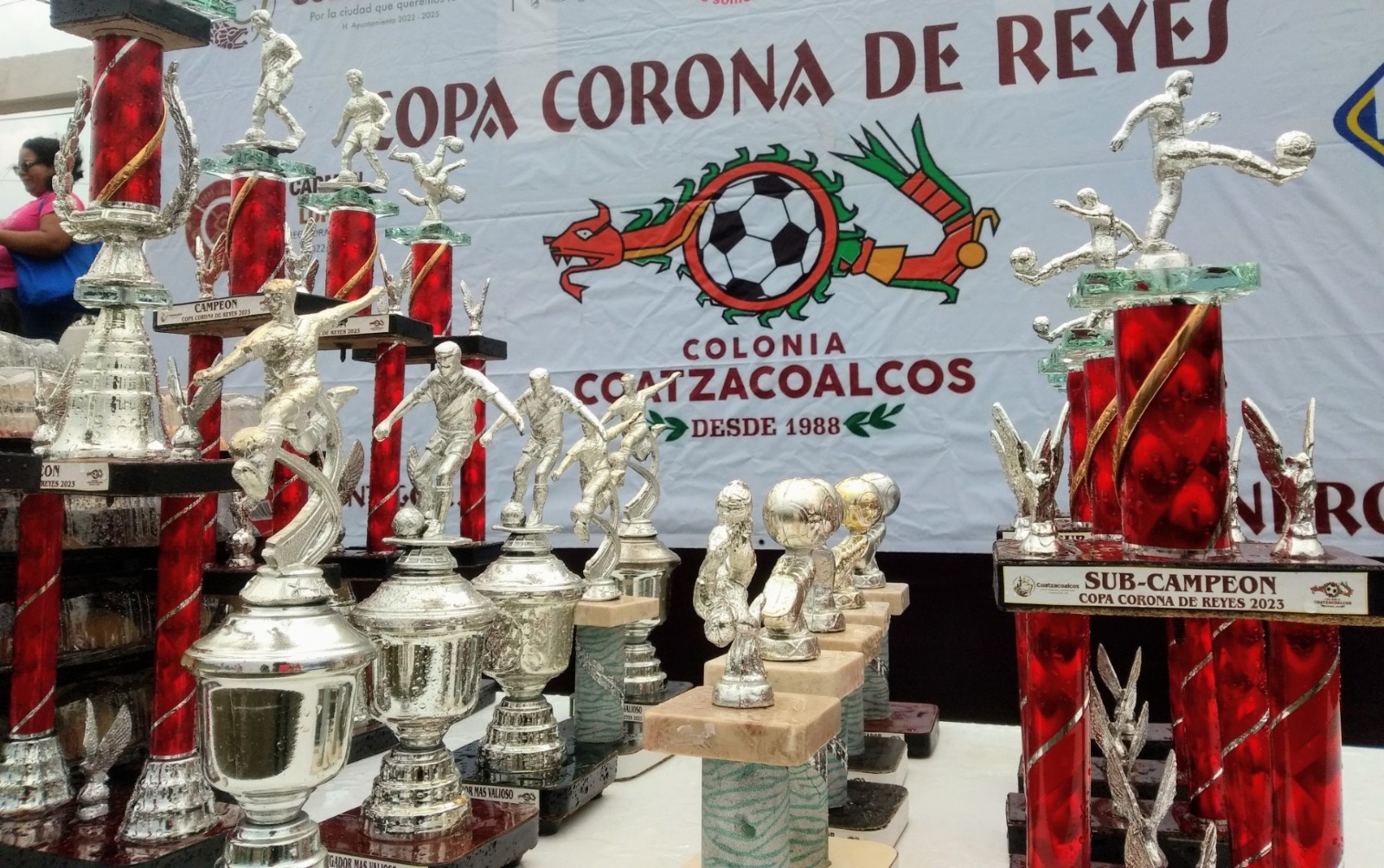 Todo listo para la copa de futbol Corona de Reyes en Coatzacoalcos