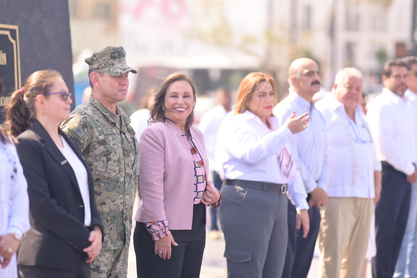 Rocío Nahle destaca legado de Ley Agraria en puerto de Veracruz