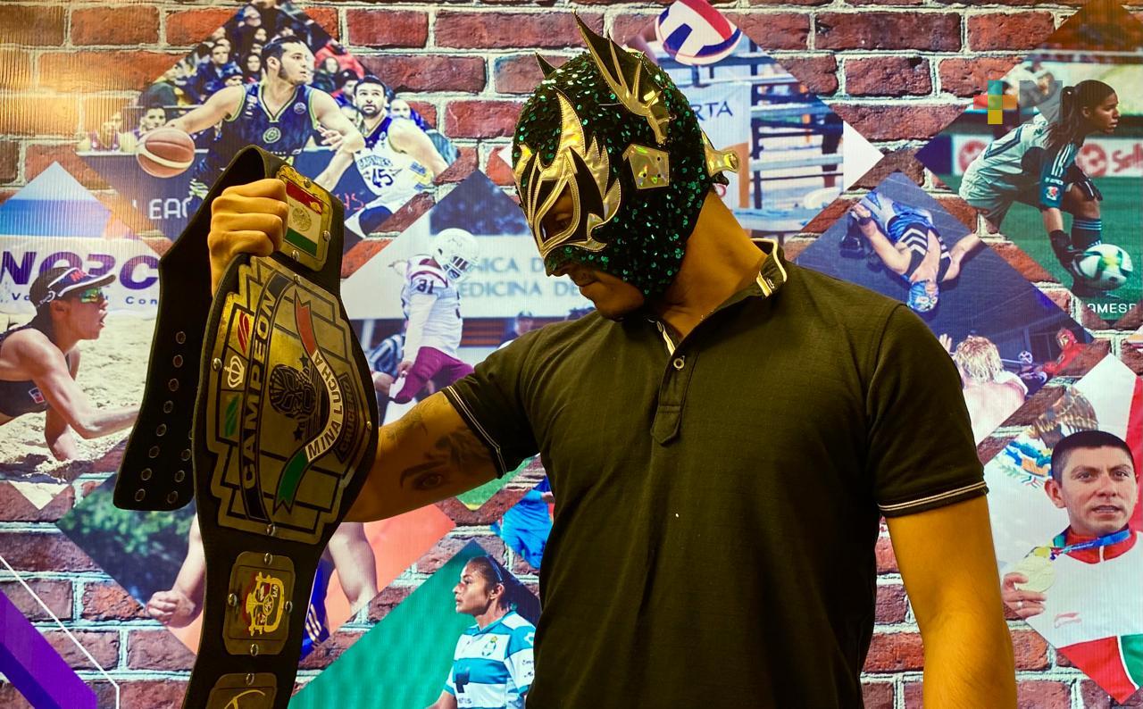 Gran función de lucha libre en Minatitlán