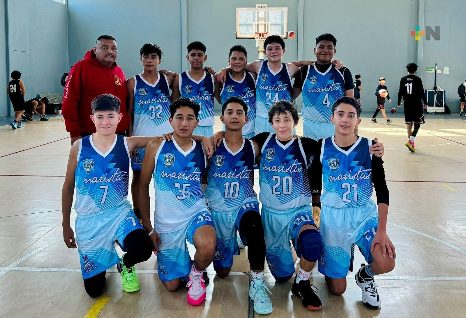 Selecciones de básquetbol del Colegio México Orizaba en evento nacional de Ademeba y juegos Conade