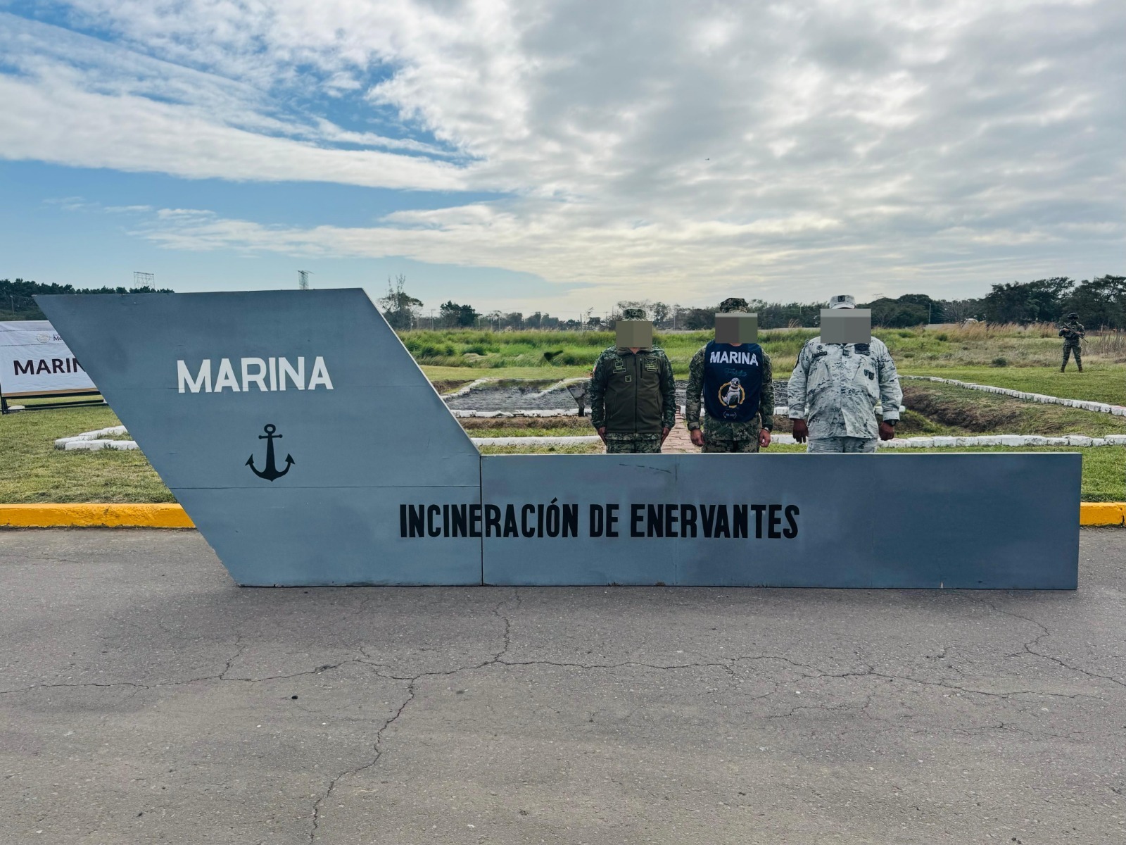 Marina en coordinación con la FEMDO incineraron aproximadamente 88.66 kilogramos de metanfetamina