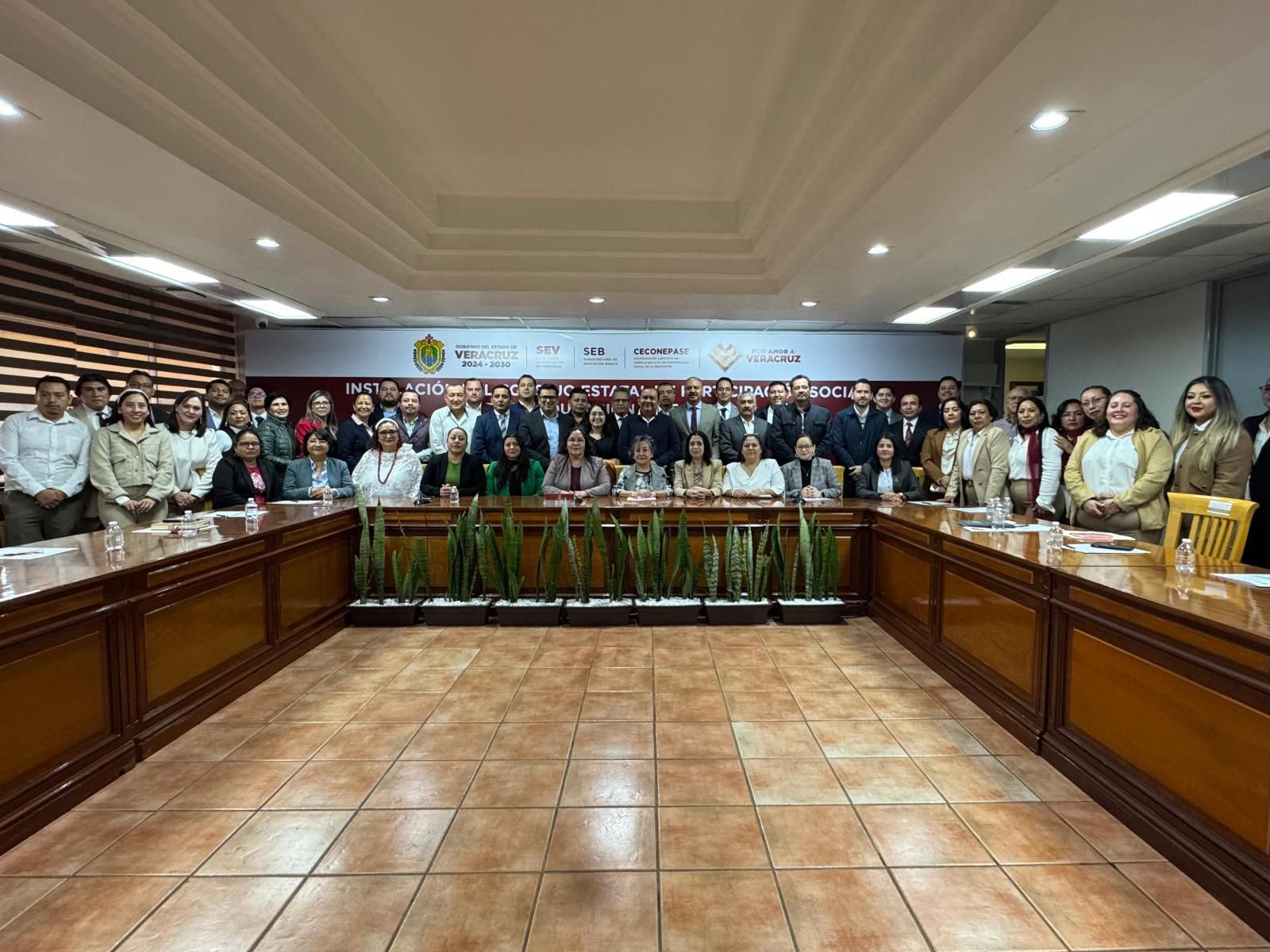 Instala SEV Consejo Estatal de Participación Social para fortalecer educación inclusiva y democrática
