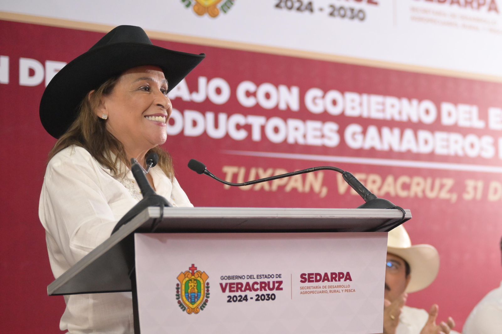 Gobernadora Rocío Nahle anuncia campaña contra la tuberculosis bovina